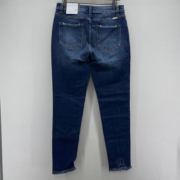 Kancan High Rise Dark Wash Super Skinny Denim Jeans Style‎ KC9134D - Picture 2 of 6